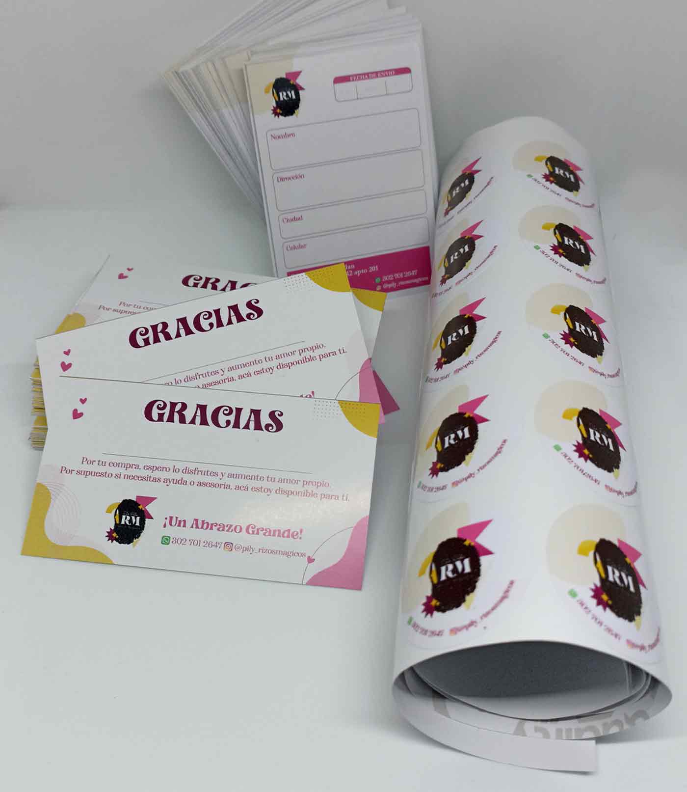 Kit Emprende tarjetas, Stickers y Rotulos - Imagen 2