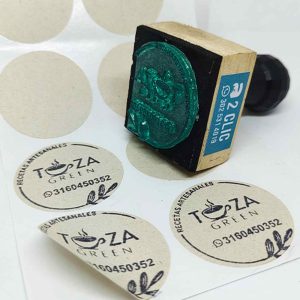 Kit stickers eco redondos